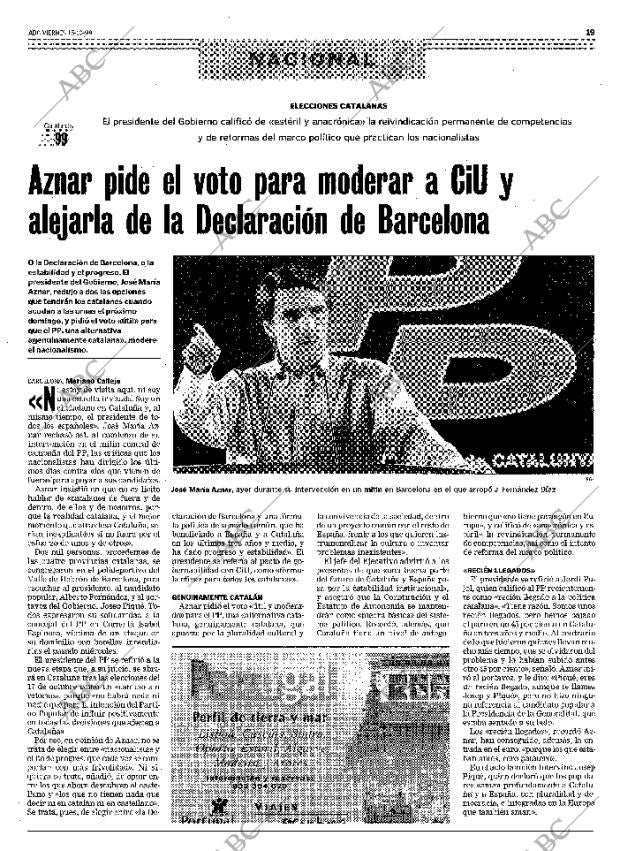 ABC MADRID 15-10-1999 página 19