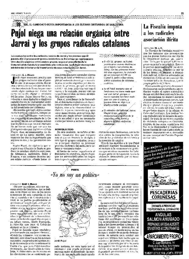 ABC MADRID 15-10-1999 página 21