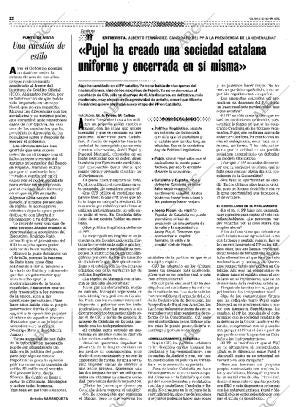 ABC MADRID 15-10-1999 página 22
