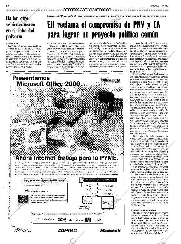 ABC MADRID 15-10-1999 página 28
