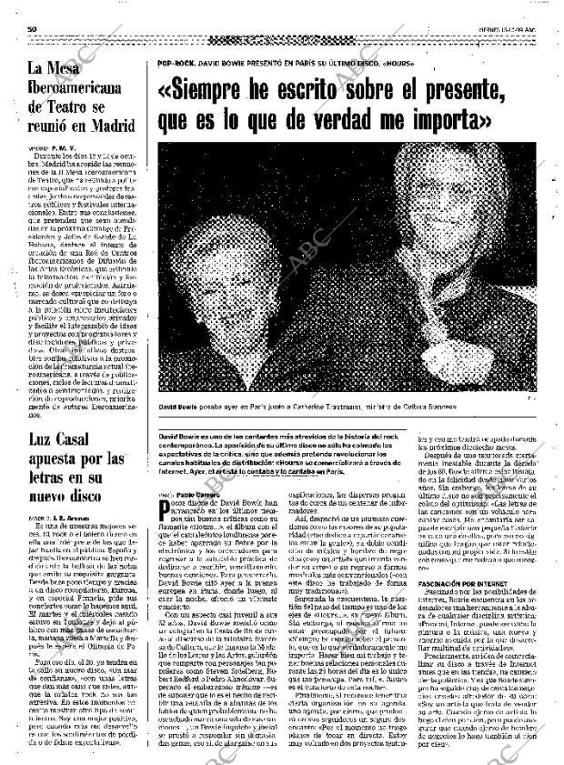 ABC MADRID 15-10-1999 página 50