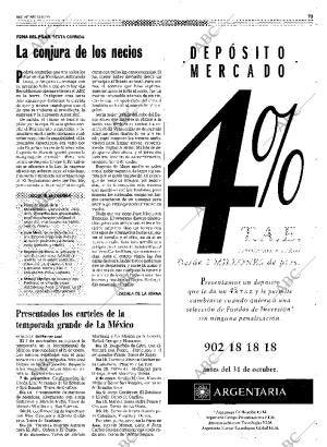 ABC MADRID 15-10-1999 página 73