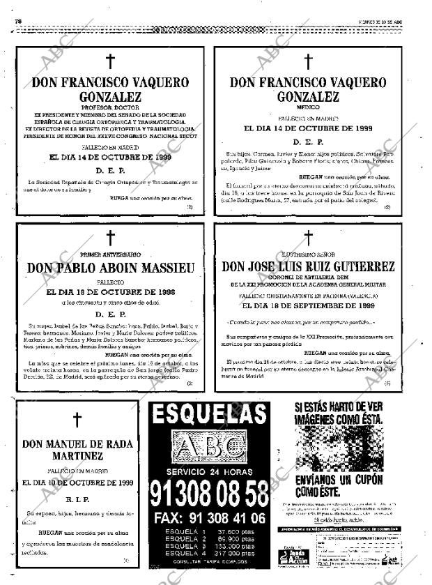 ABC MADRID 15-10-1999 página 78