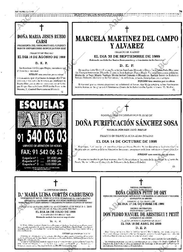 ABC MADRID 15-10-1999 página 79