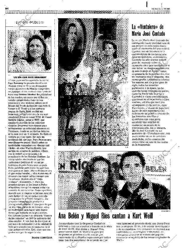 ABC MADRID 15-10-1999 página 84