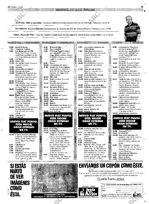 ABC MADRID 15-10-1999 página 91