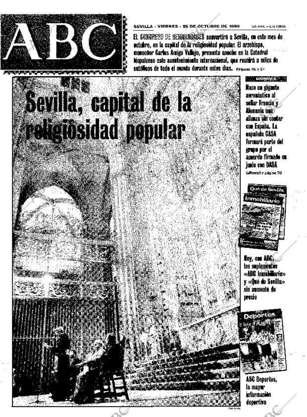 ABC SEVILLA 15-10-1999 página 1