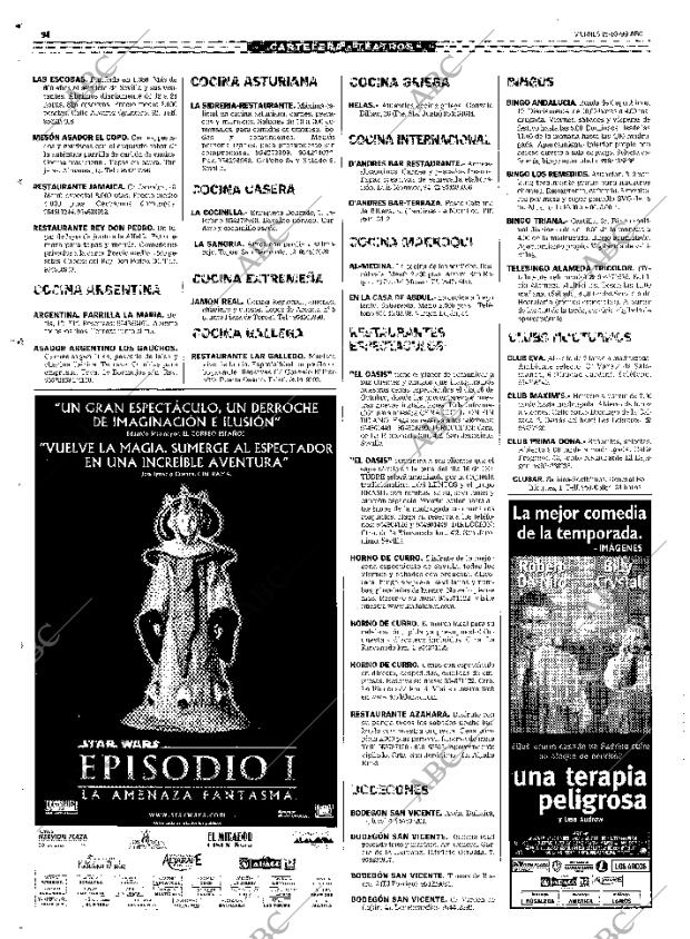 ABC SEVILLA 15-10-1999 página 94
