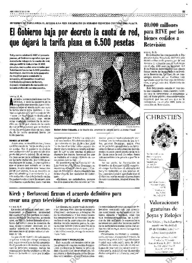 ABC MADRID 16-10-1999 página 51