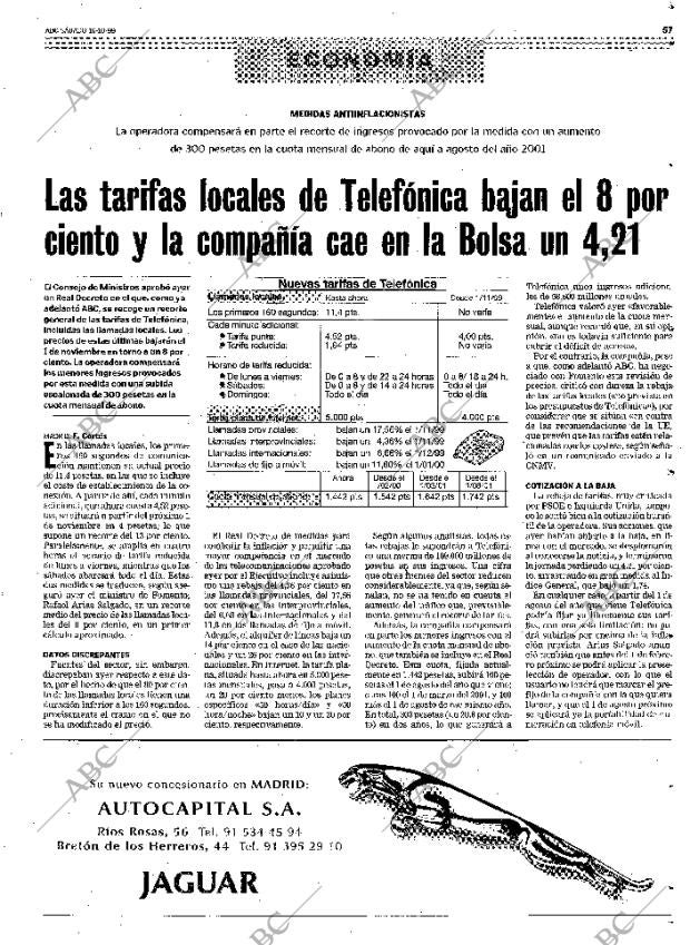 ABC MADRID 16-10-1999 página 57