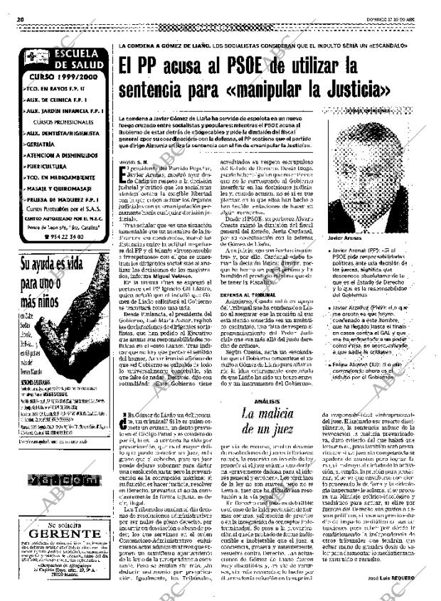 ABC SEVILLA 17-10-1999 página 20
