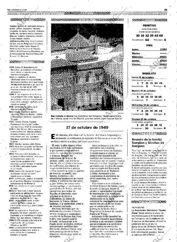 ABC SEVILLA 17-10-1999 página 63