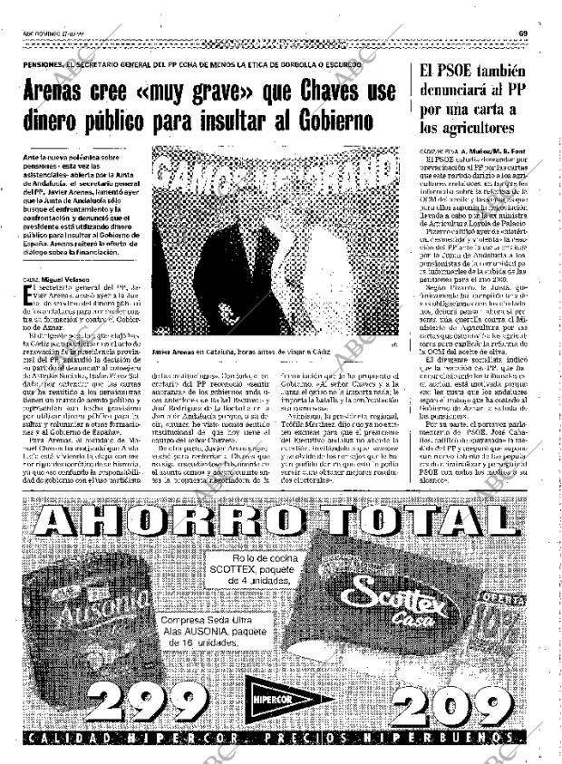 ABC SEVILLA 17-10-1999 página 69