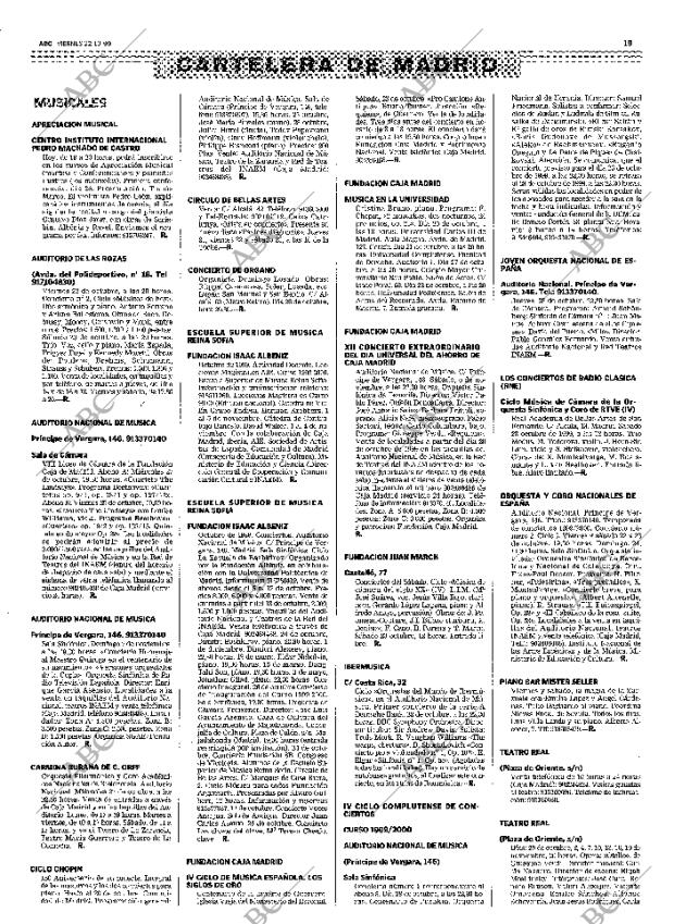 ABC MADRID 22-10-1999 página 119