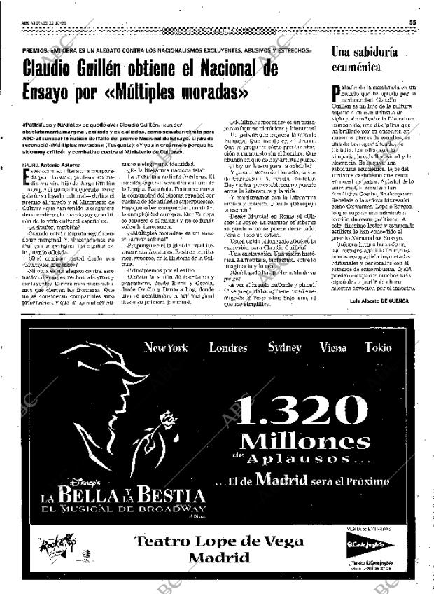 ABC MADRID 22-10-1999 página 55