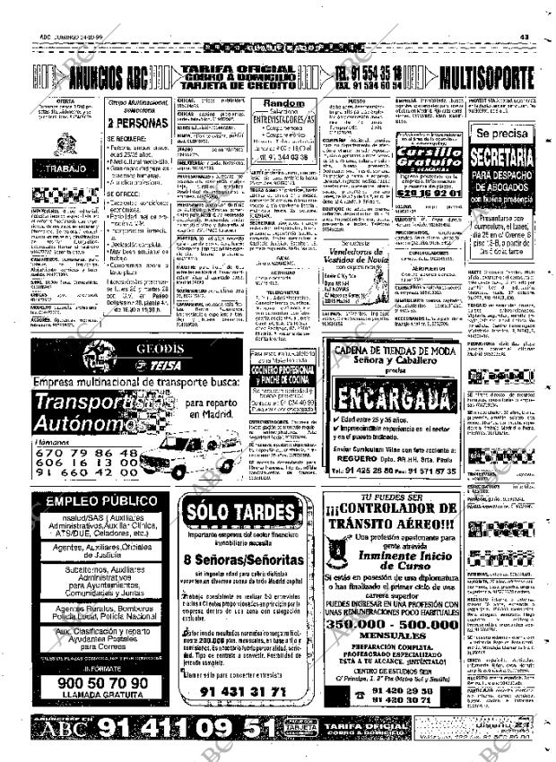 ABC MADRID 24-10-1999 página 131