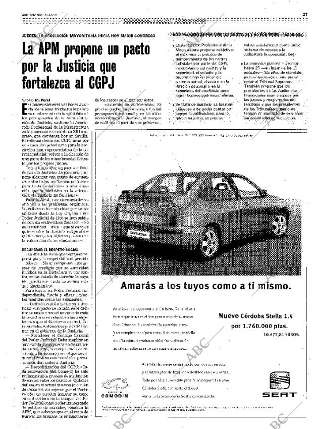 ABC MADRID 24-10-1999 página 27
