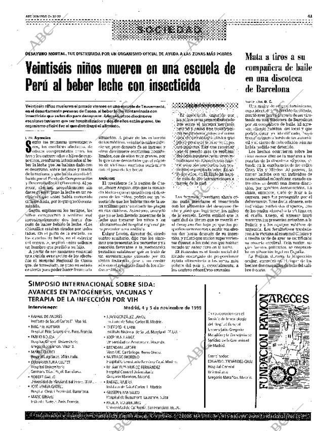 ABC MADRID 24-10-1999 página 41