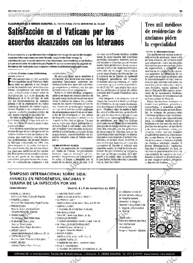 ABC SEVILLA 24-10-1999 página 39