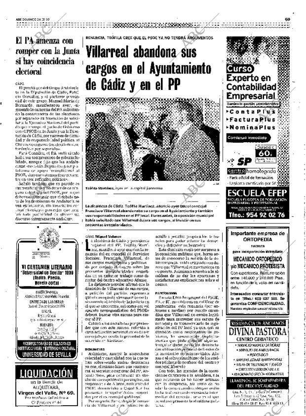 ABC SEVILLA 24-10-1999 página 69