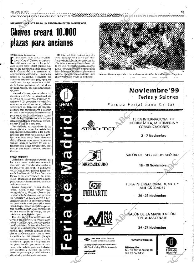ABC SEVILLA 25-10-1999 página 57