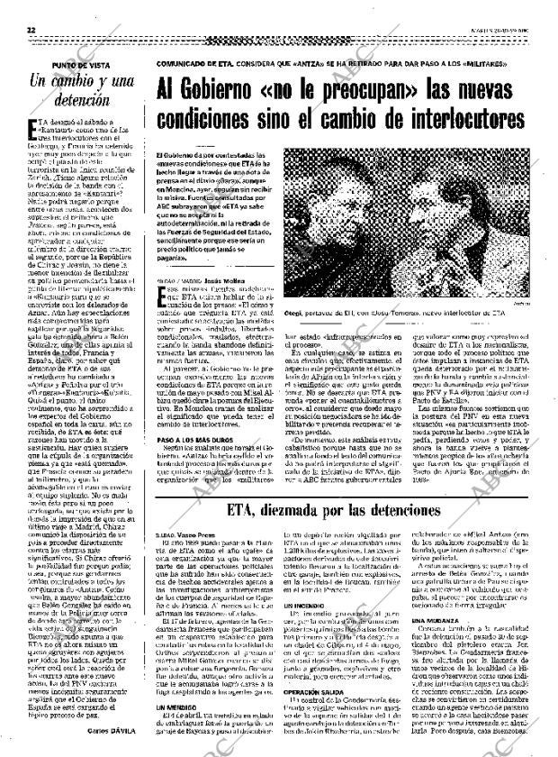 ABC MADRID 26-10-1999 página 22