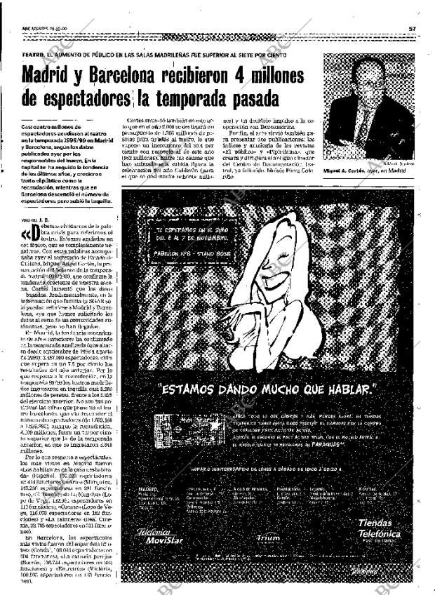 ABC MADRID 26-10-1999 página 57