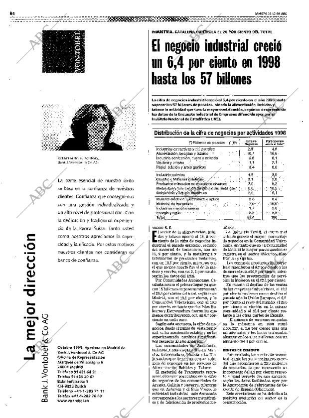 ABC MADRID 26-10-1999 página 64