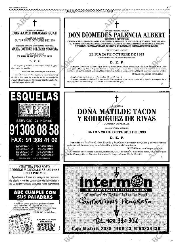 ABC MADRID 26-10-1999 página 87