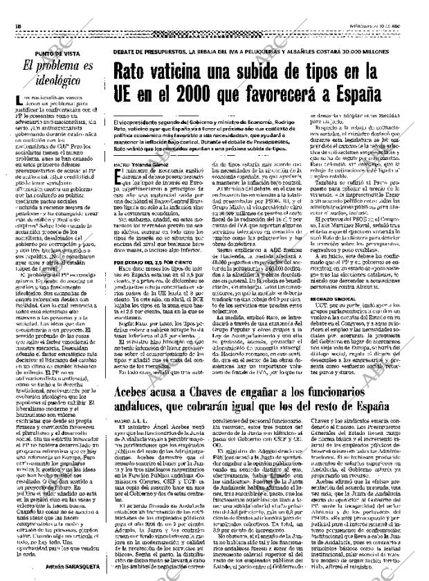 ABC MADRID 27-10-1999 página 18