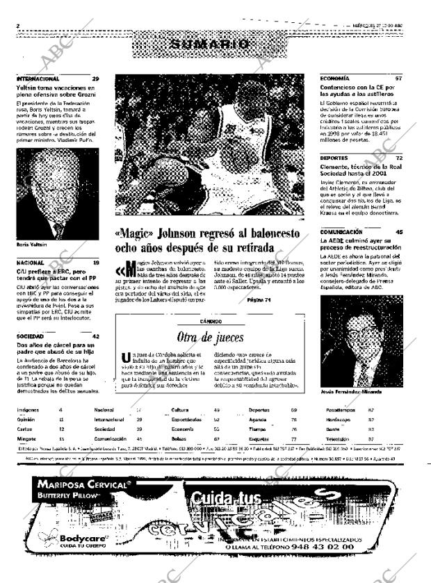 ABC MADRID 27-10-1999 página 2