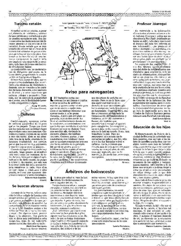 ABC MADRID 30-10-1999 página 14