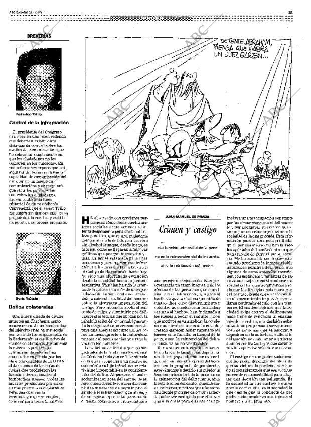 ABC MADRID 30-10-1999 página 15