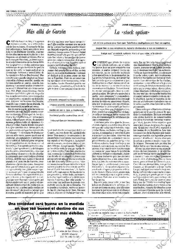 ABC MADRID 30-10-1999 página 17