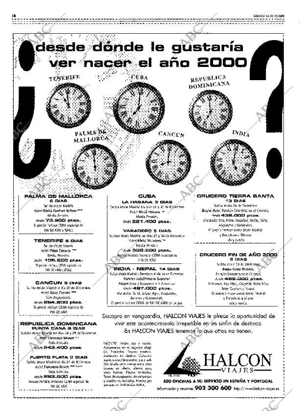 ABC MADRID 30-10-1999 página 18