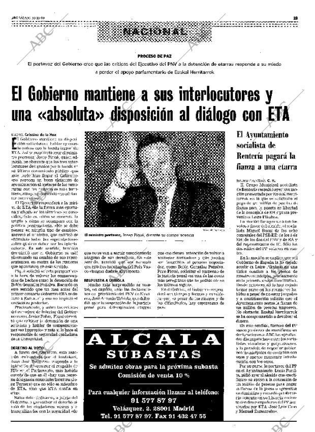ABC MADRID 30-10-1999 página 19