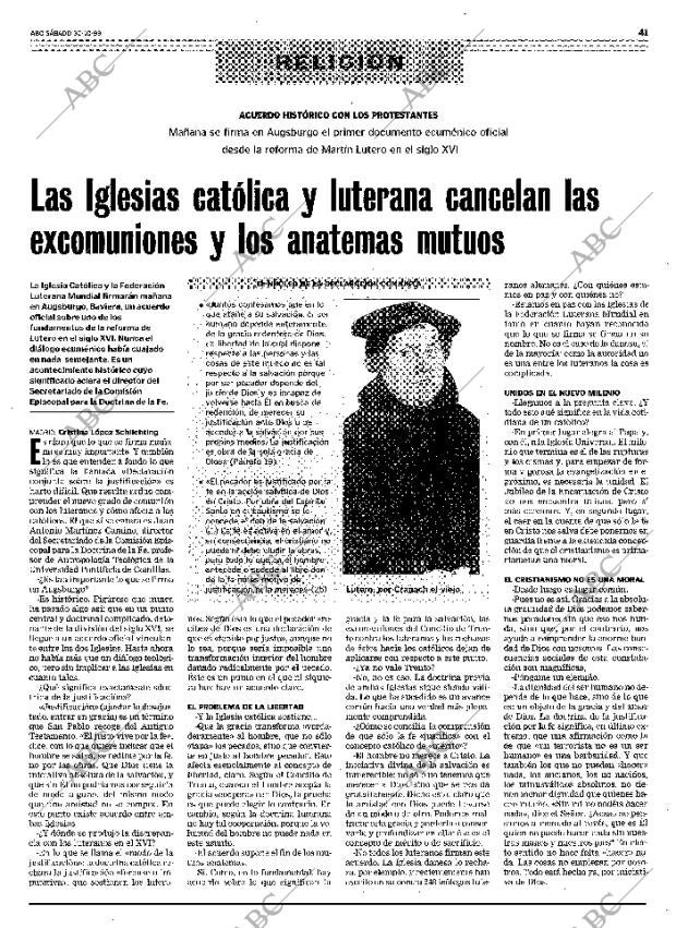 ABC MADRID 30-10-1999 página 41