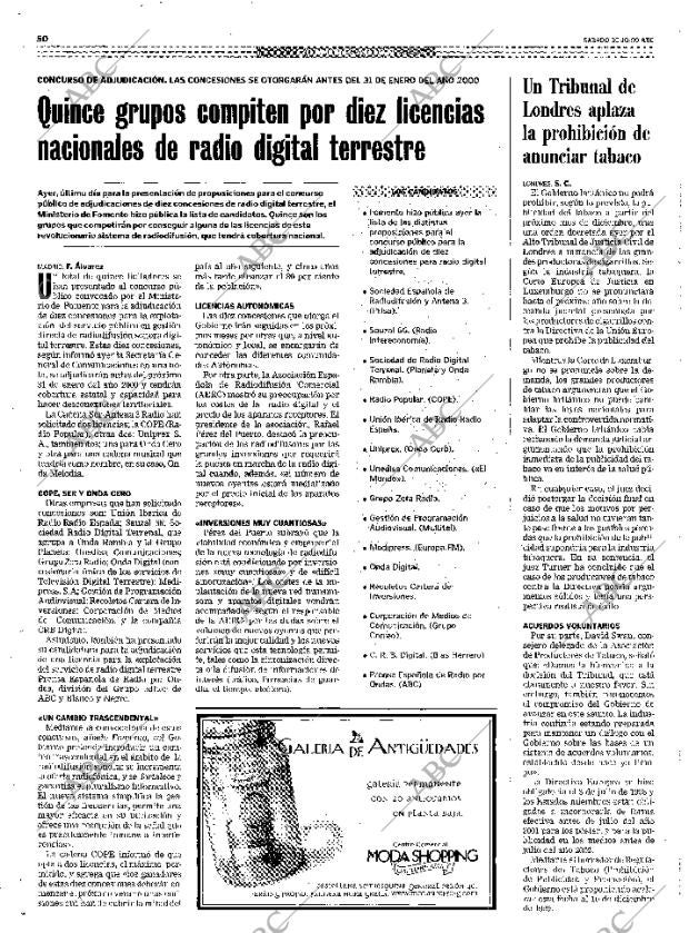 ABC MADRID 30-10-1999 página 50
