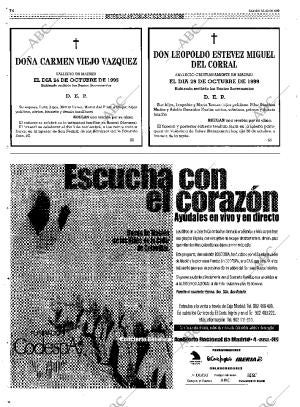 ABC MADRID 30-10-1999 página 74