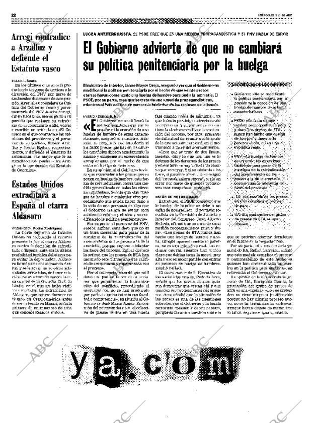 ABC MADRID 03-11-1999 página 22