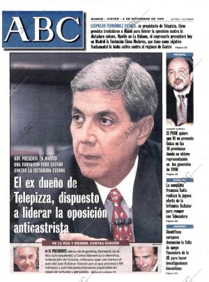 ABC MADRID 04-11-1999 página 1