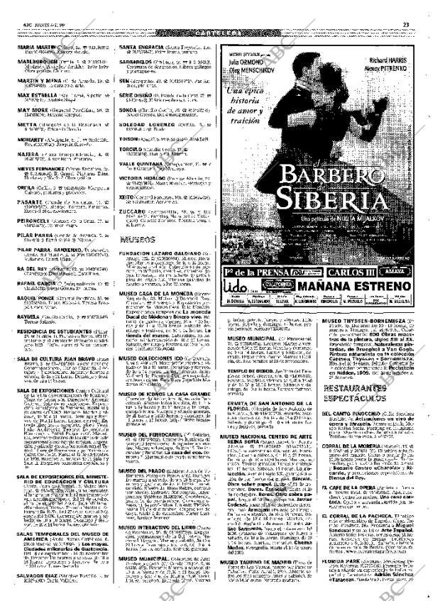 ABC MADRID 04-11-1999 página 131