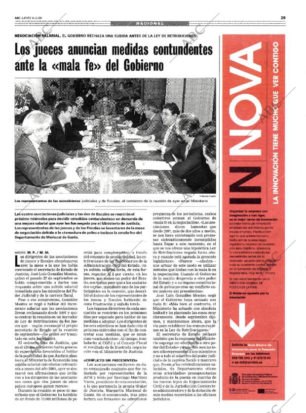 ABC MADRID 04-11-1999 página 29