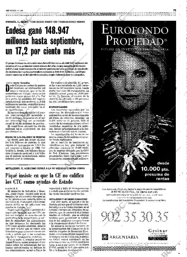 ABC MADRID 04-11-1999 página 75