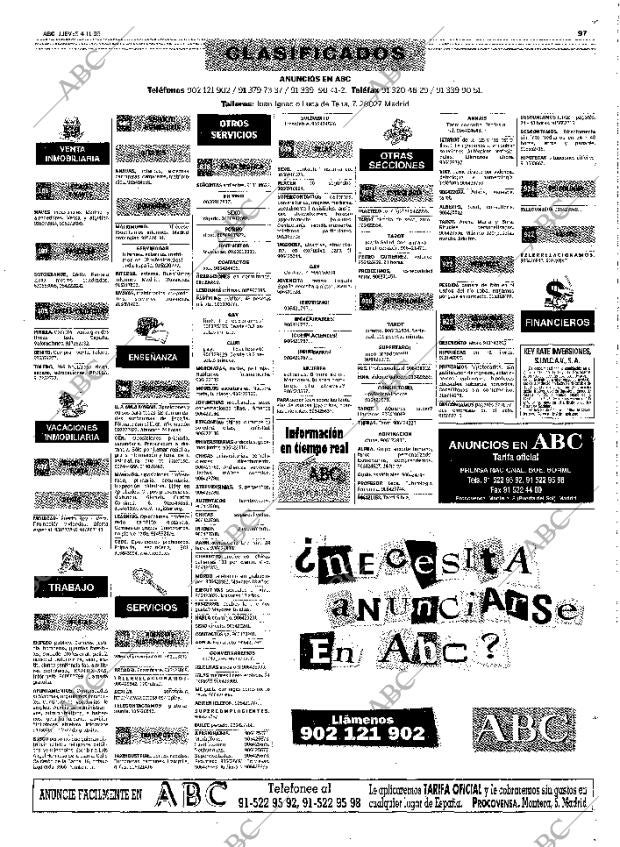 ABC MADRID 04-11-1999 página 97