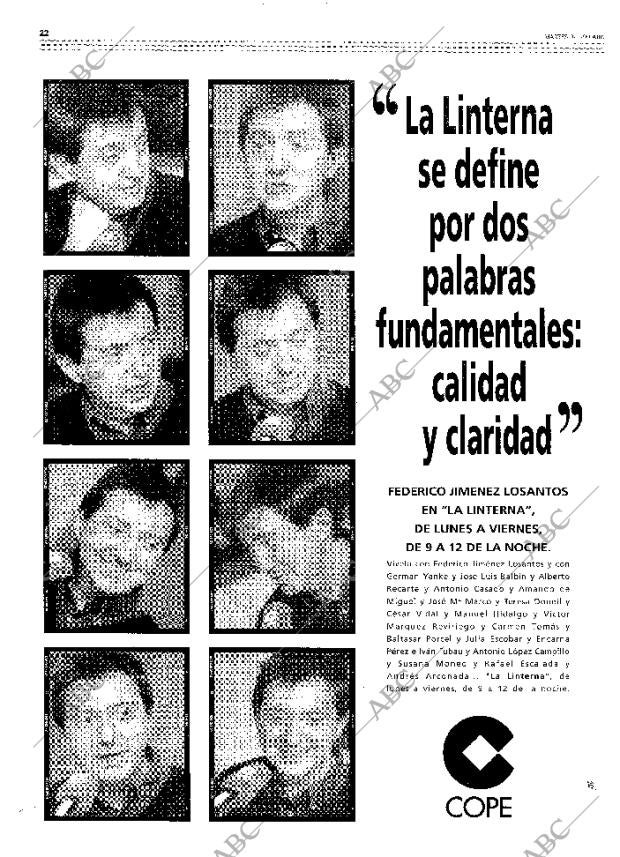 ABC SEVILLA 09-11-1999 página 22