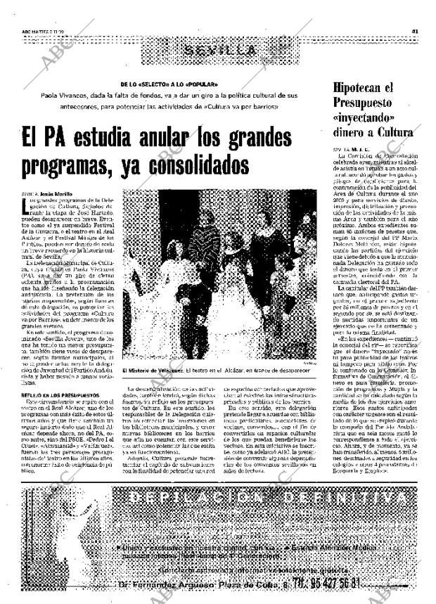 ABC SEVILLA 09-11-1999 página 41