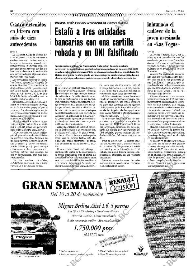 ABC SEVILLA 09-11-1999 página 46