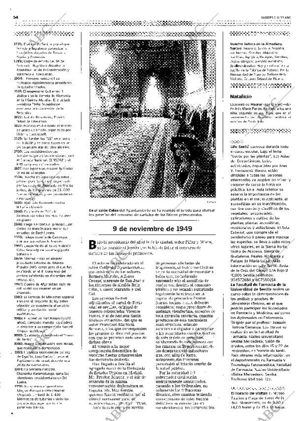 ABC SEVILLA 09-11-1999 página 54