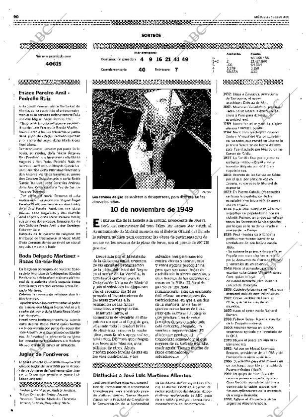 ABC MADRID 10-11-1999 página 90